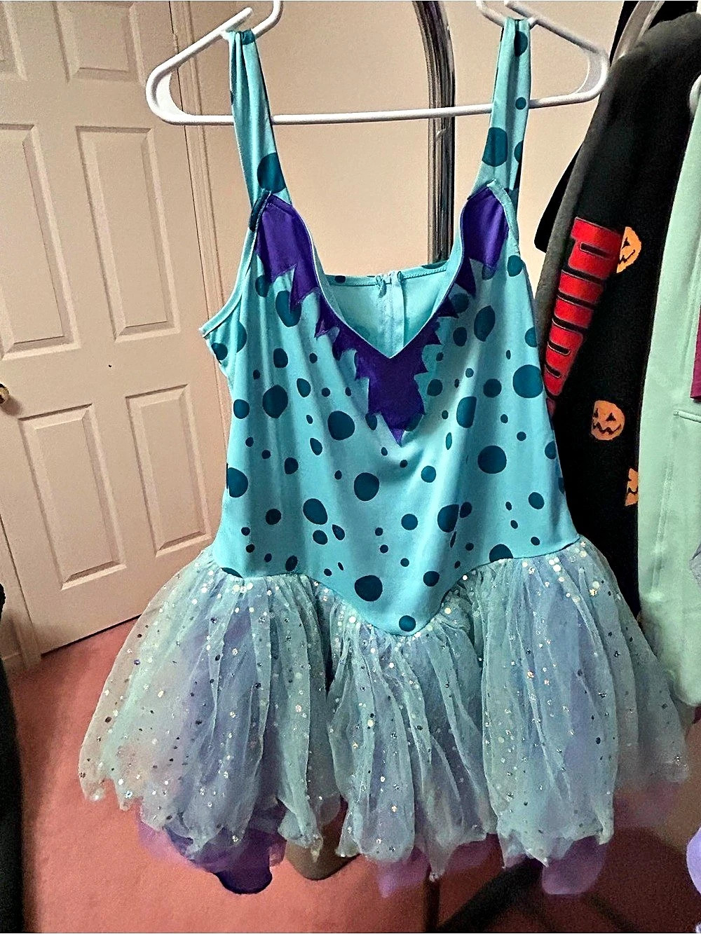 Leg Avenue Sully Monster Costume Dress Blue & Purple